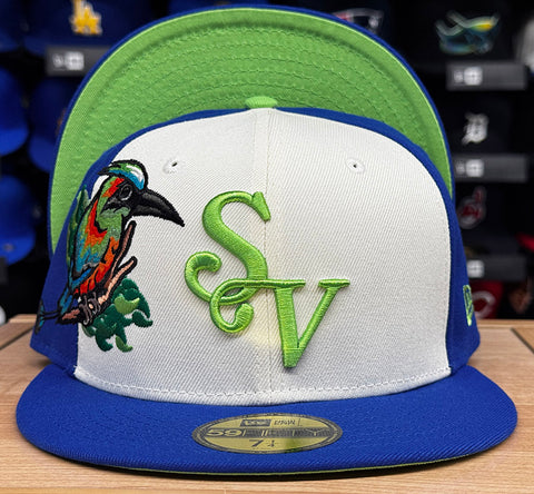 El Salvador Fitted New Era 59Fifty National Bird Cap Hat - THE 4TH QUARTER