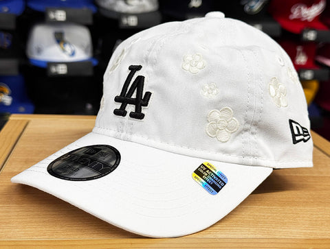 Los Angeles Dodgers New Era 9Twenty Kids Toddler Youth Petal White Cap Hat - THE 4TH QUARTER