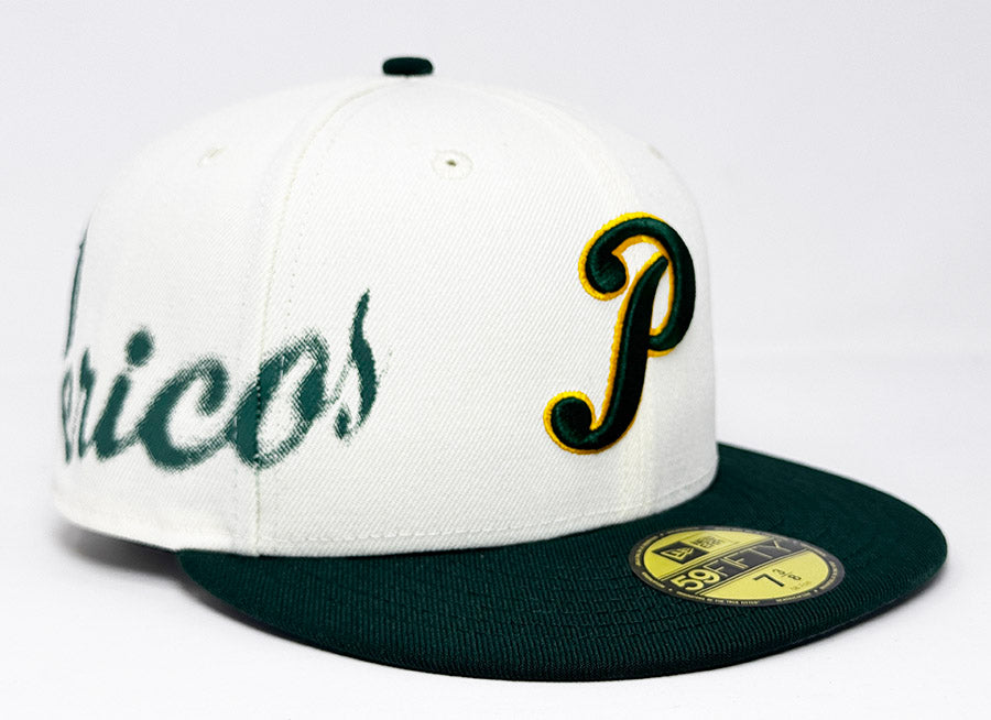 Pericos de Puebla Fitted New Era 59Fifty LMB Spray Paint Chrome Black Hat Cap Grey UV - THE 4TH QUARTER