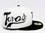 Toros De Tijuana Fitted New Era 59Fifty LMB Spray Paint Chrome Green Hat Cap Grey UV - THE 4TH QUARTER