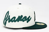 Bravos de Leon Fitted New Era 59Fifty LMB Spray Paint Chrome Green Hat Cap Grey UV - THE 4TH QUARTER
