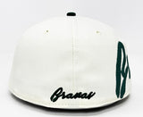 Bravos de Leon Fitted New Era 59Fifty LMB Spray Paint Chrome Green Hat Cap Grey UV - THE 4TH QUARTER