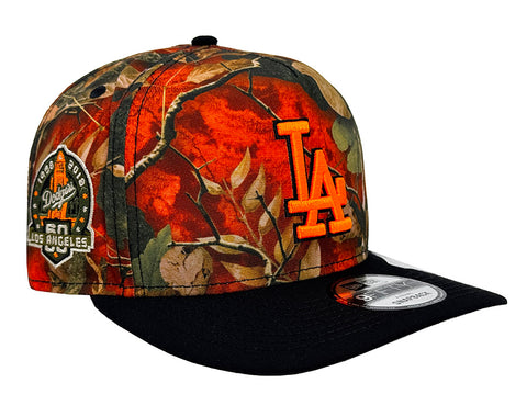 Los Angeles Dodgers Snapback 9Fify New Era A-Frame Leaves Hat Cap - THE 4TH QUARTER