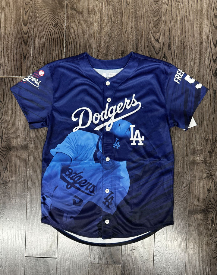 Los Angeles Dodgers Youth Jersey (8-20) Outerstuff Sublimation Freddie Freeman Blue - THE 4TH QUARTER