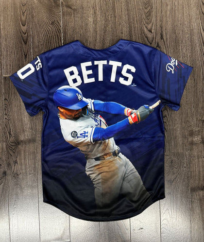Los Angeles Dodgers Youth Jersey (8-20) Outerstuff Sublimation Mookie Betts Blue - THE 4TH QUARTER