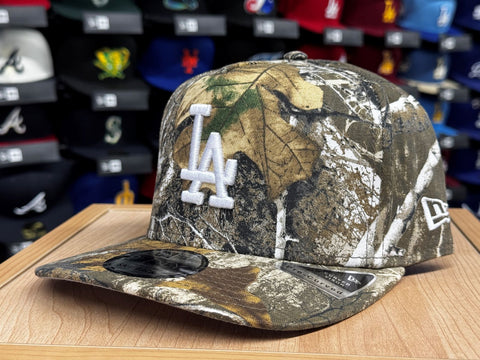 Los Angeles Dodgers Snapback 9Fifty New Era A-Frame Realtree Cap Hat - THE 4TH QUARTER