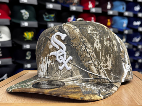 Chicago White Sox Snapback 9Fifty New Era A-Frame Realtree Cap Hat - THE 4TH QUARTER