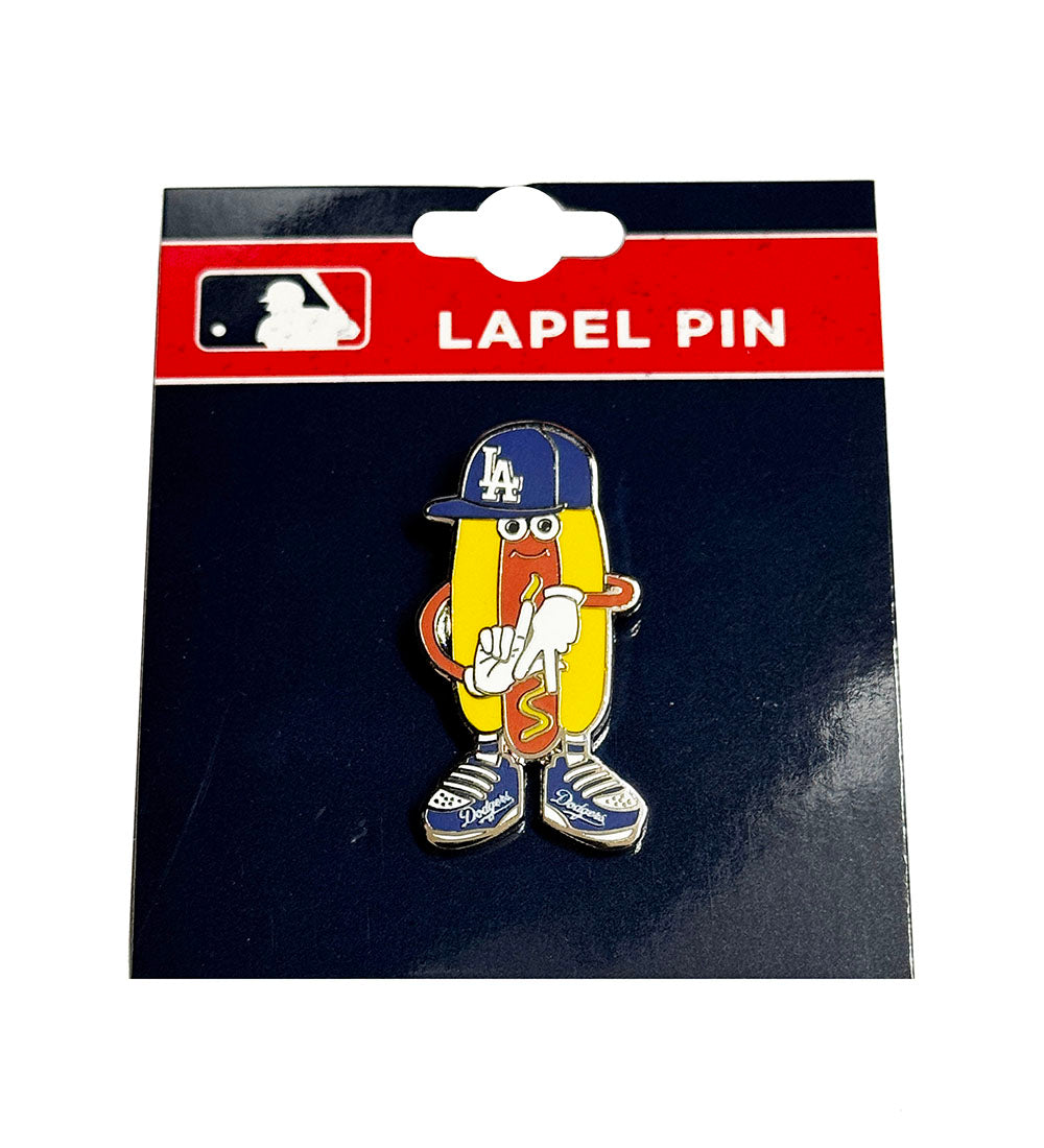 Los Angeles Dodgers Dodger Dog Lapel Pin - THE 4TH QUARTER