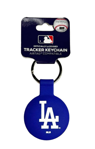 Los Angeles Dodgers Air Tag Tracker Keychain Holder Case - THE 4TH QUARTER