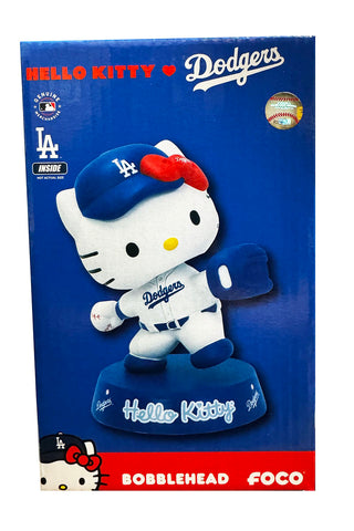 Los Angeles Dodgers 6 Inch Hello Kitty Pitcher Bobblehead - THE 4TH QUARTER