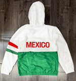 Mexico Mens Jacket FIFA 2026 Global Unity White Windbreaker - THE 4TH QUARTER