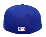 Los Angeles Dodgers Fitted New Era 59Fifty 2025 WSC Flags Blue Cap Hat Grey UV - THE 4TH QUARTER