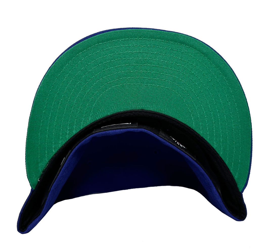 Los Angeles Dodgers Fitted New Era 59Fifty 2025 WSC Flags Blue Cap Hat Grey UV - THE 4TH QUARTER