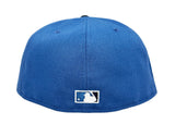 Los Angeles Dodgers Fitted New Era 59Fifty 100th Anni Indigo Navy Cap Hat Grey UV - THE 4TH QUARTER