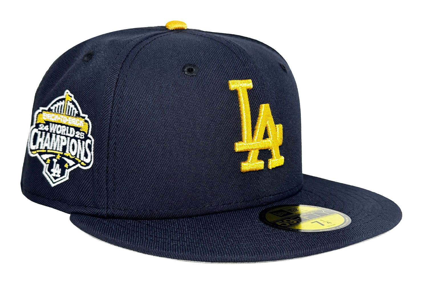 Los Angeles Dodgers Fitted New Era 59Fifty 2025 WS Champions Navy