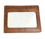 Green Bay Packers Embossed Genuine Leather Credit Card Wallet