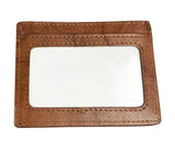 Los Angeles Lakers Embossed Genuine Leather Credit Card Wallet
