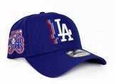 Los Angeles Dodgers Snapback 9Forty New Era A-Frame Cascade 75th Anniv Patch Cap Hat