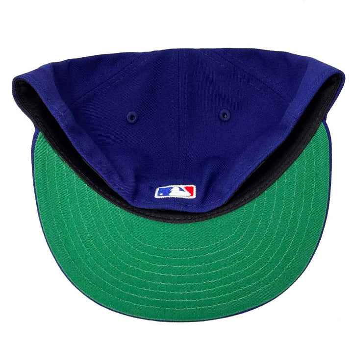 Los Angeles Dodgers Fitted New Era 59Fifty XL Los Doyers Blue Cap Hat Green UV