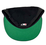Los Angeles Dodgers Fitted New Era 59Fifty XL Los Doyers Black Cap Hat Green UV