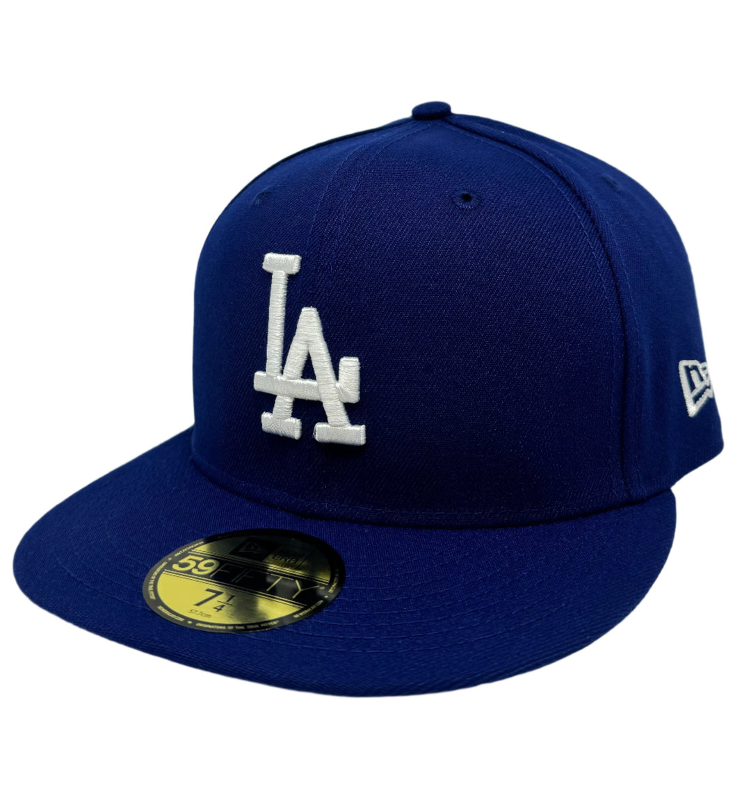 Los Angeles Dodgers Fitted New Era 59Fifty Pennant Cap Hat Grey UV - THE 4TH QUARTER