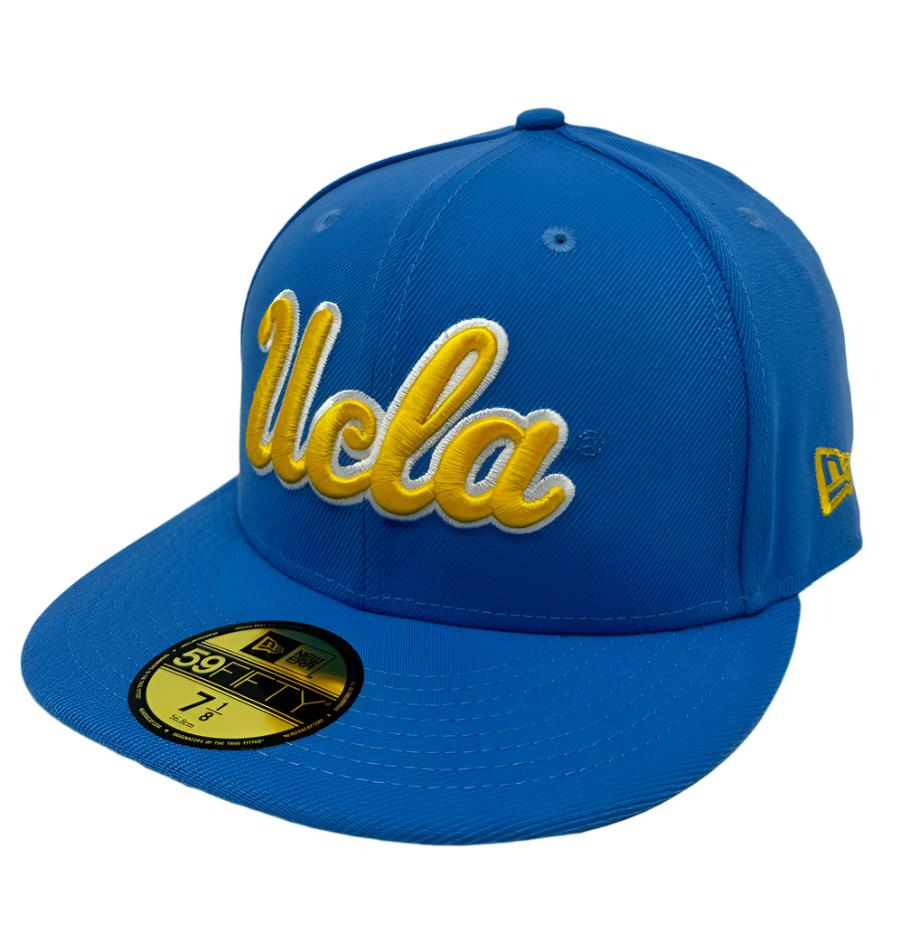 UCLA Bruins Fitted New Era 59Fifty Pennant Cap Hat Grey UV - THE 4TH QUARTER