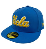 UCLA Bruins Fitted New Era 59Fifty Pennant Cap Hat Grey UV