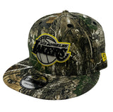 Los Angeles Lakers Snapback New Era 9Fifty Realtree Camo Hat Cap - THE 4TH QUARTER