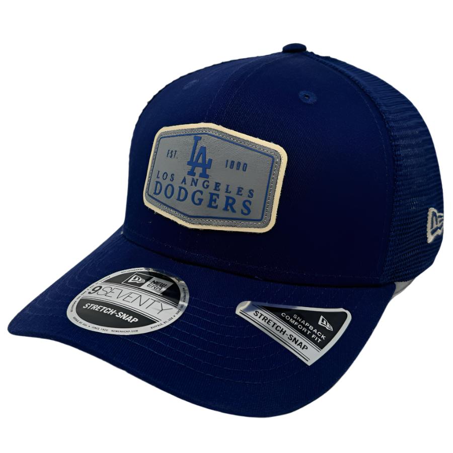 Los Angeles Dodgers Snapback New Era 9Seventy Labeled Stretch-Snap Cap Hat Blue - THE 4TH QUARTER