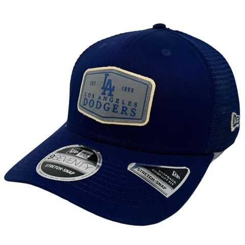Los Angeles Dodgers Snapback New Era 9Seventy Labeled Stretch-Snap Cap Hat Blue - THE 4TH QUARTER