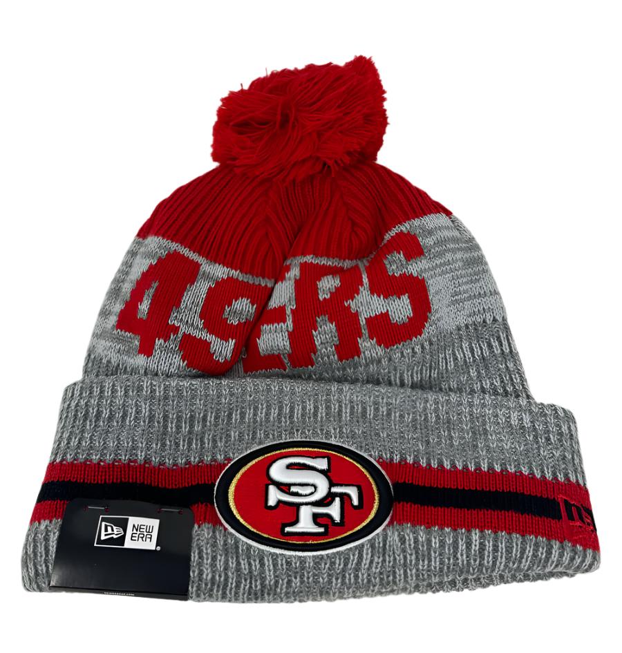 San Francisco 49ers Beanie New Era Runner Knit Hat - THE 4TH QUARTER