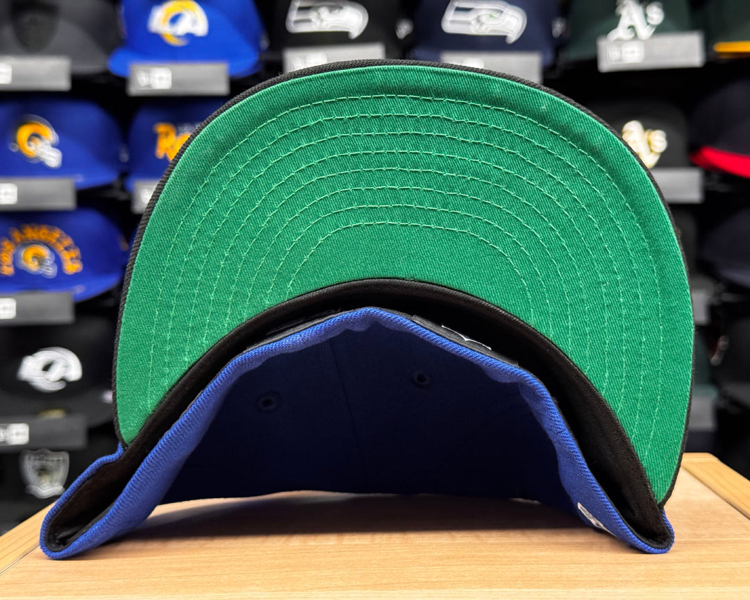 Los Angeles Rams Fitted New Era 59Fifty 1983 Pro Bowl Royal Blue Black Cap Hat Green UV