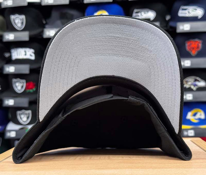 Raiders Snapback 9Forty New Era A-Frame Champions Black Hat Cap