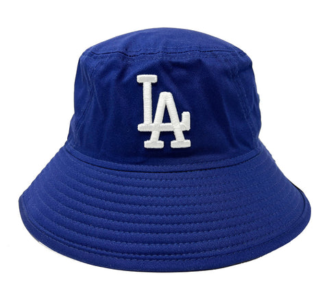 Los Angeles Dodgers New Era Basic Team Bucket Hat Blue