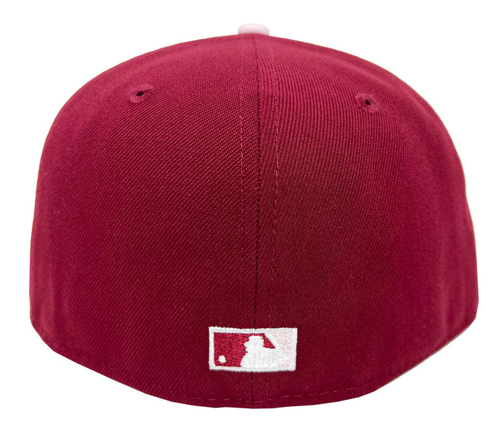 Los Angeles Dodgers Fitted New Era 59Fifty 200th Bicentennial Burgundy Pink Hat Cap - THE 4TH QUARTER