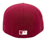 Los Angeles Dodgers Fitted New Era 59Fifty 200th Bicentennial Burgundy Pink Hat Cap
