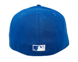 Los Angeles Dodgers Fitted New Era 59Fifty 50th Anniversary Seashore Blue Cap Hat