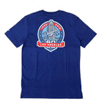 Los Angeles Dodgers Mens T-Shirt New Era 60th Anniversary Blue