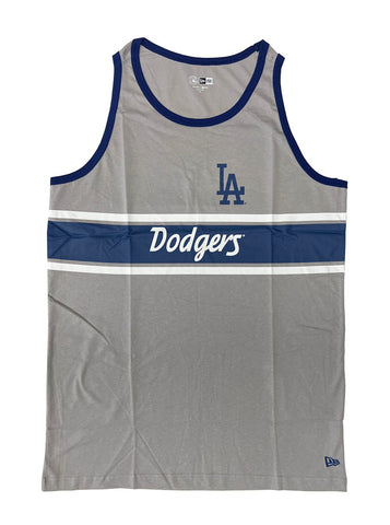 Los Angeles Dodgers Mens Tank New Era Grey