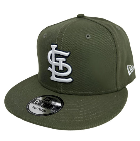 St. Louis Cardinals Snapback New Era 9Fifty Olive Cap Hat