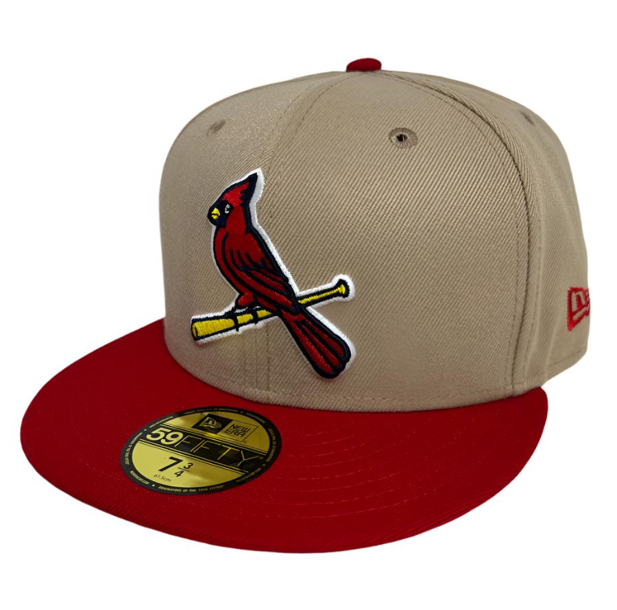 NEW ERA® × Standard California 59FIFTY St. Louis Cardinals Fitted New Era 59Fifty 82 WS Stone Brown
