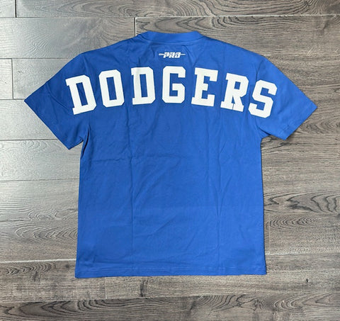 Los Angeles Dodgers Mens Sweatshirt Pro Standard Wingspan T-Shirt Blue
