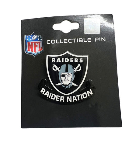 Raiders Raider Nation Lapel Pin