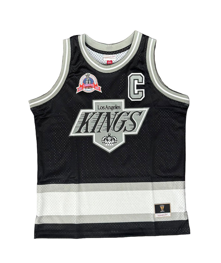 Los Angeles Kings Mitchell and Ness Wayne Gretzky Maxxed Out Fashion Jersey Tank - THE 4TH QUARTER