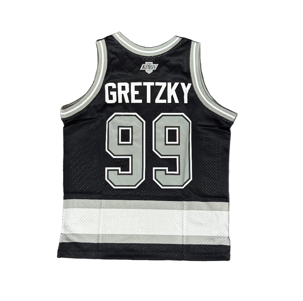 Los Angeles Kings Mitchell and Ness Wayne Gretzky Maxxed Out Fashion Jersey Tank - THE 4TH QUARTER