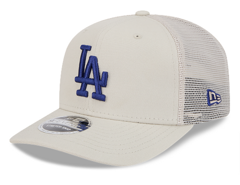 Los Angeles Dodgers Snapback New Era 9Seventy Canvas Stretch-Snap Cap Hat Stone