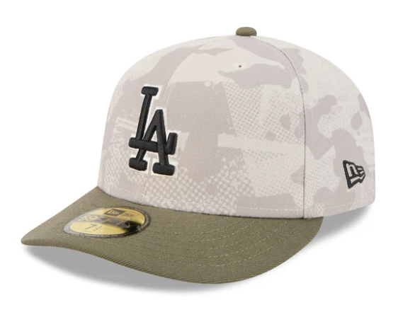 Los Angeles Dodgers Fitted New Era 59Fifty 2025 Armed Forces On-Field Cap Hat - THE 4TH QUARTER
