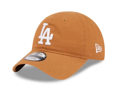 Los Angeles Dodgers Toddler Baby Strapback New Era 9Twenty Adjustable Hat Light Bronze