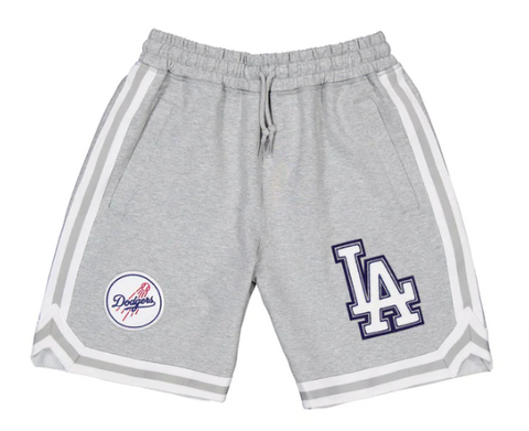 Los Angeles Dodgers Mens New Era Grey Shorts