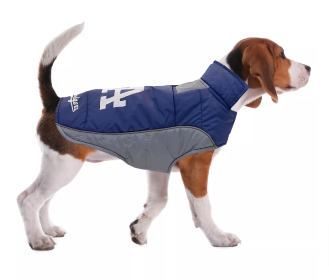 Los Angeles Dodgers Pet Puffer Vest - THE 4TH QUARTER